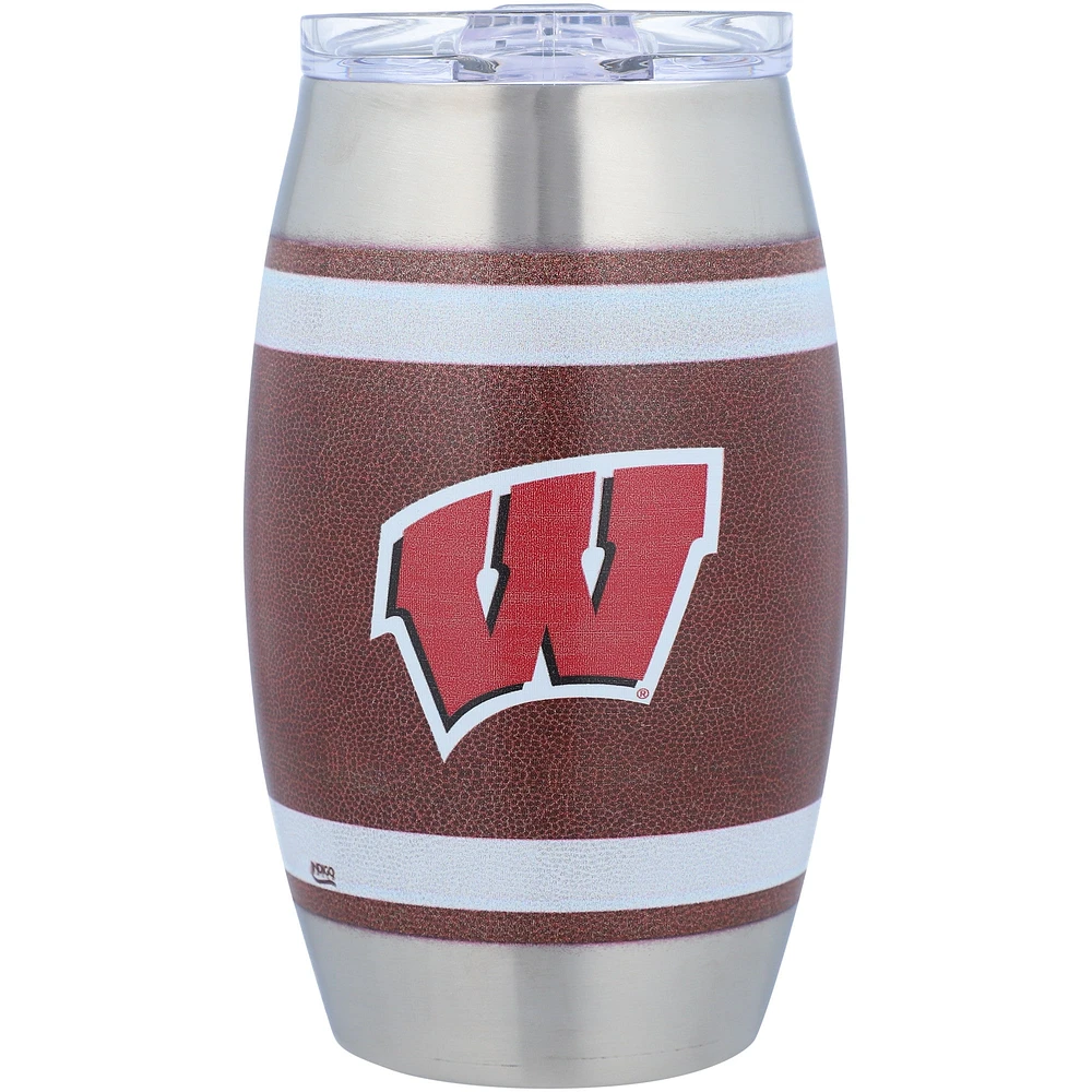 Blaireaux du Wisconsin 15 oz. Gobelet de football