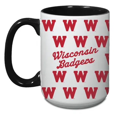 Blaireaux du Wisconsin 15oz. Tasse Java de répétition vintage