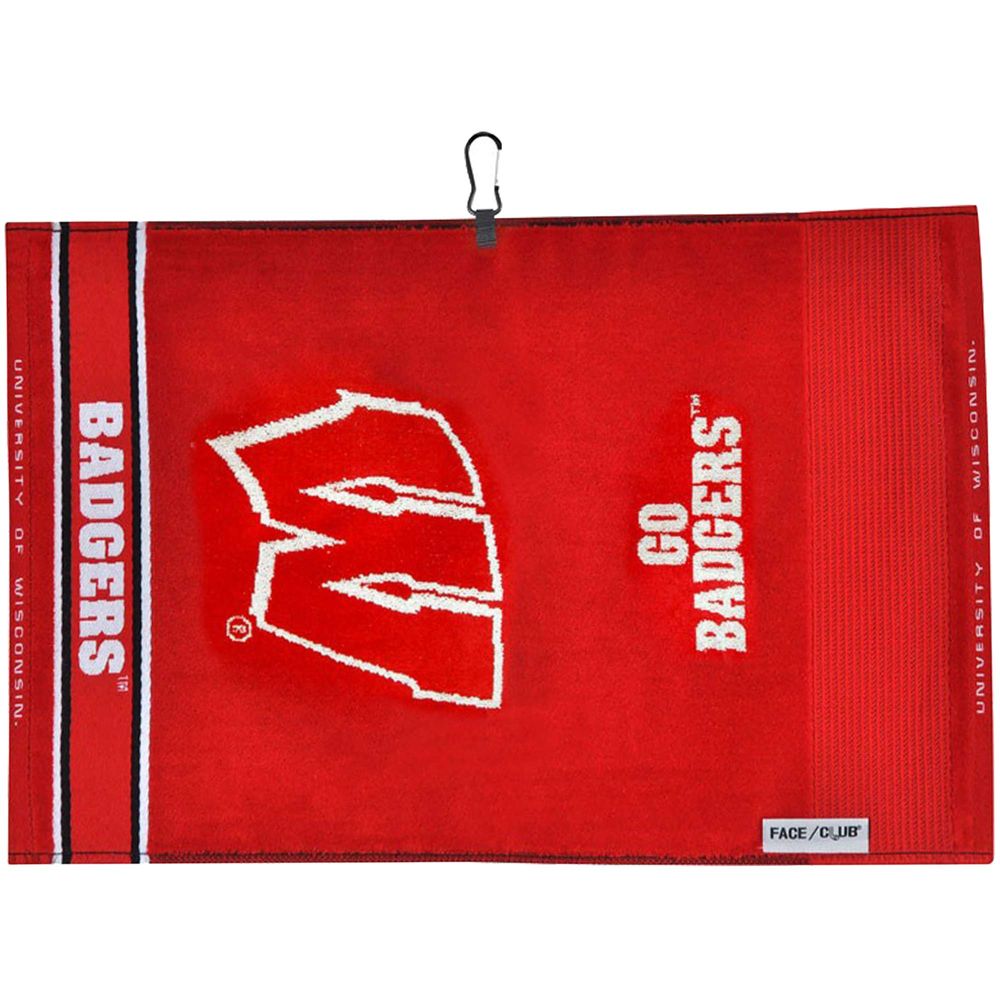 Wisconsin Badgers 16" x 24" Face/Club Jacquard Towel