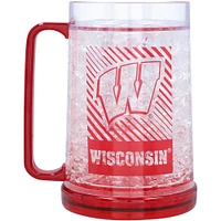 Blaireaux du Wisconsin 16 oz. Tasse de congélation Wordmark