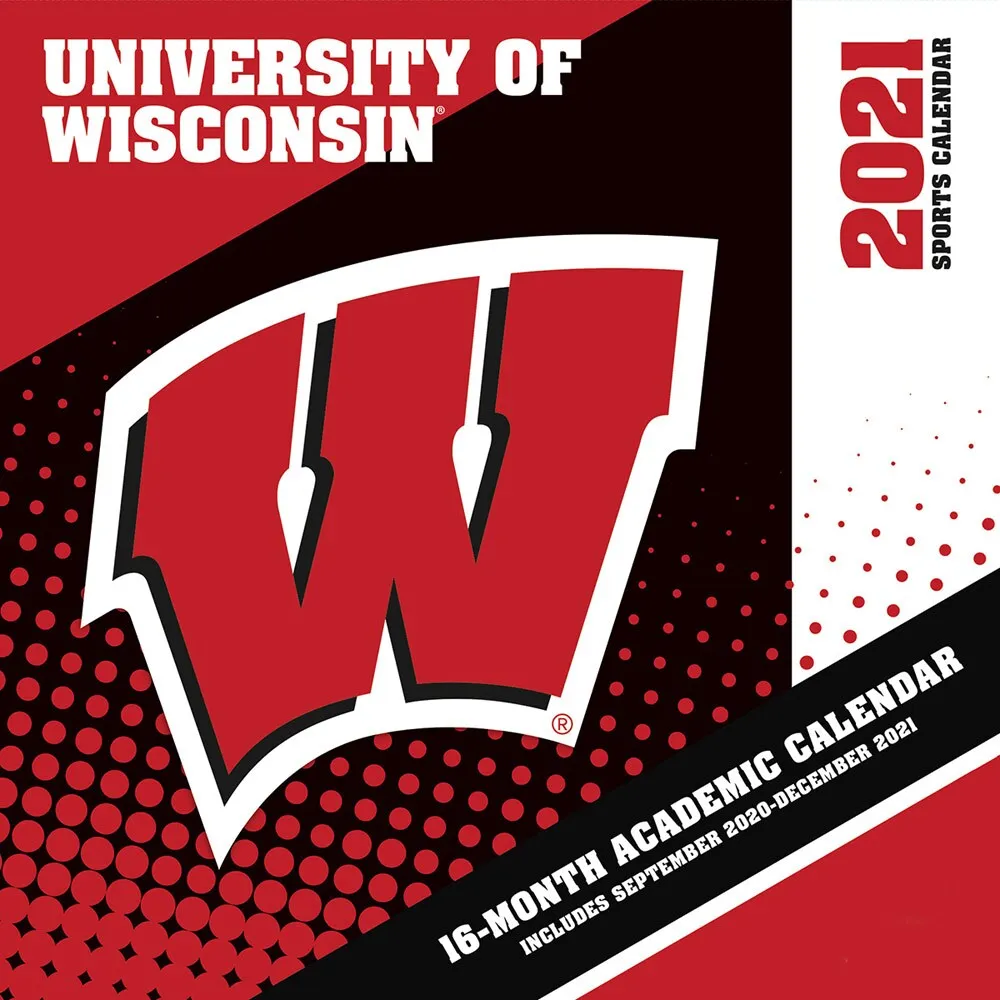 Wisconsin Badgers 2021 Wall Calendar