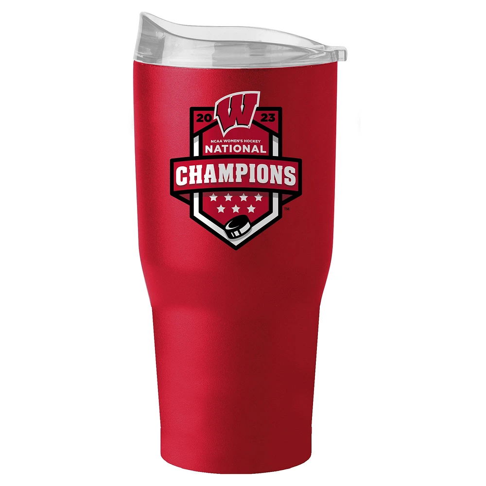 Wisconsin Badgers 2023 NCAA Women's Ice Hockey National Champions 30oz. Tumbler