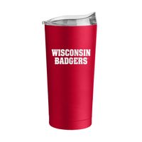 Wisconsin Badgers 20oz. Flipside Powder Coat Tumbler