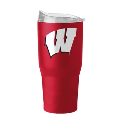 Wisconsin Badgers 30oz. Flipside Powder Coat Tumbler