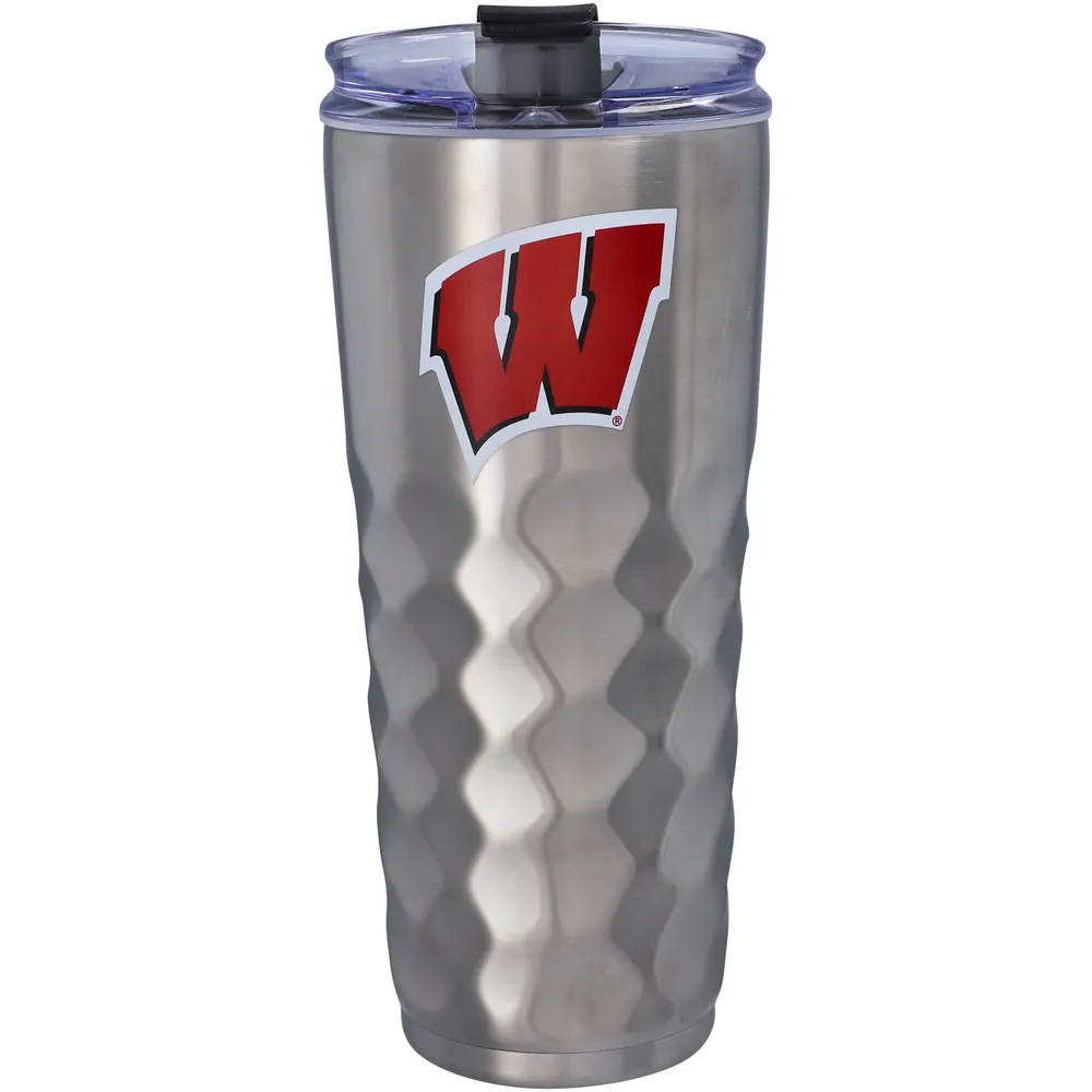 Wisconsin Badgers 32oz. Diamond Tumbler