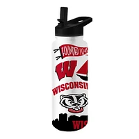 Wisconsin Badgers 34oz. Native Quencher Bottle