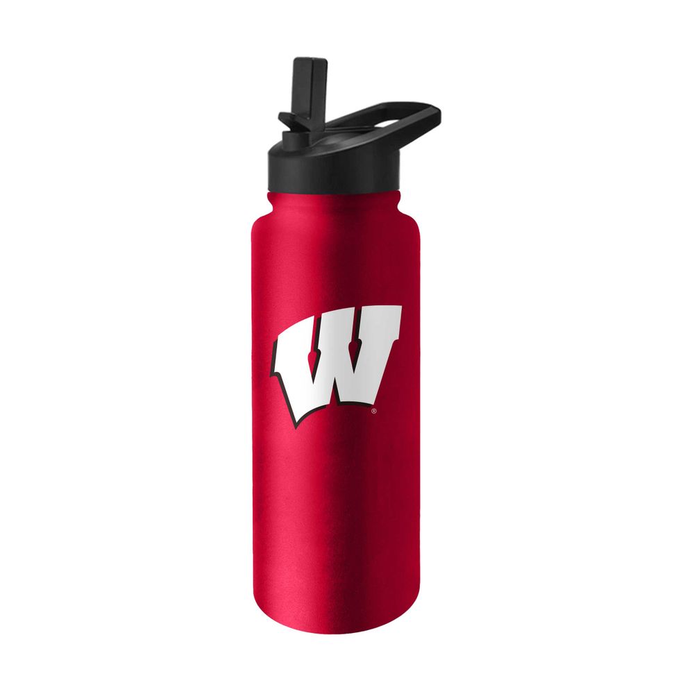 Wisconsin Badgers 34oz. Quencher Bottle