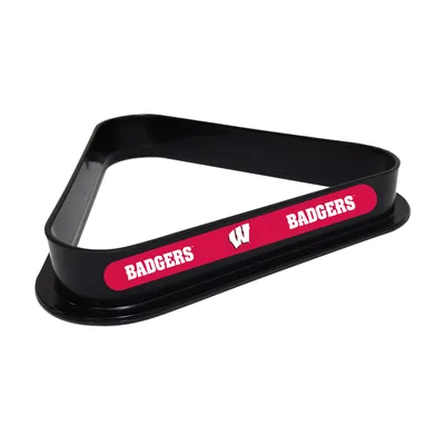 Wisconsin Badgers 8-Ball Billiard Triangle