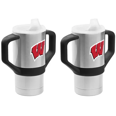 Wisconsin Badgers 8oz. Sippy Cup 2-Pack