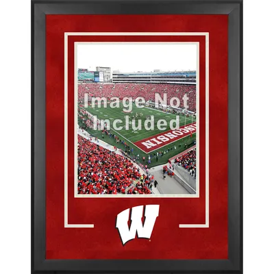 Wisconsin Badgers Fanatics Authentic Deluxe 16'' x 20'' Vertical Photograph Frame with Team Logo