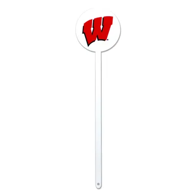 Wisconsin Badgers Laser-Cut Steel Garden Stake