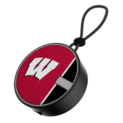 Wisconsin Badgers Team Logo Waterproof Bluetooth Speaker
