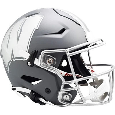 Casque authentique Riddell 2024 Slate Alternate Speed ​​Flex des Wisconsin Badgers