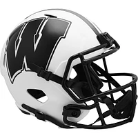 Wisconsin Badgers Riddell LUNAR Réplique du casque de football avec affichage de la vitesse de révolution alternative