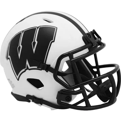 Wisconsin Badgers Fanatics Authentic Riddell LUNAR Alternate Revolution Speed Mini Football Helmet