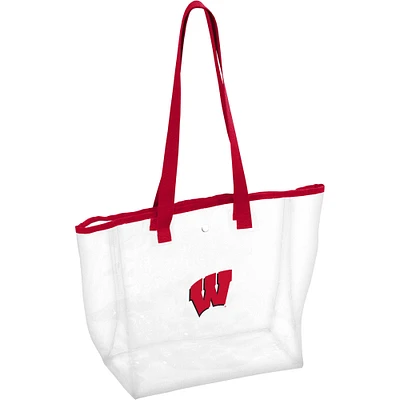 Sac fourre-tout transparent du stade des Wisconsin Badgers