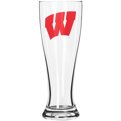 Équipe des blaireaux du Wisconsin 16 oz. Verre à Pilsner Gameday