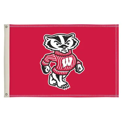 Wisconsin Badgers Team 2' x 3' Flag