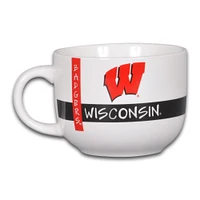 Tasse à soupe de l'équipe des blaireaux du Wisconsin