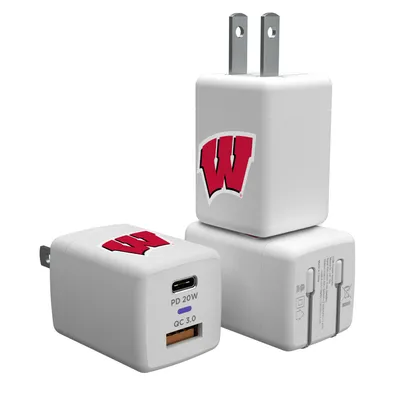 Wisconsin Badgers USB A/C Charger