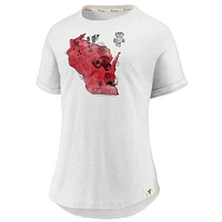 T-shirt à manches longues True Classics Hometown des Wisconsin Badgers Fanatics pour femmes