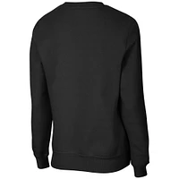 Women's Colosseum Black Wisconsin Badgers Campanile Pullover Sweatshirt
