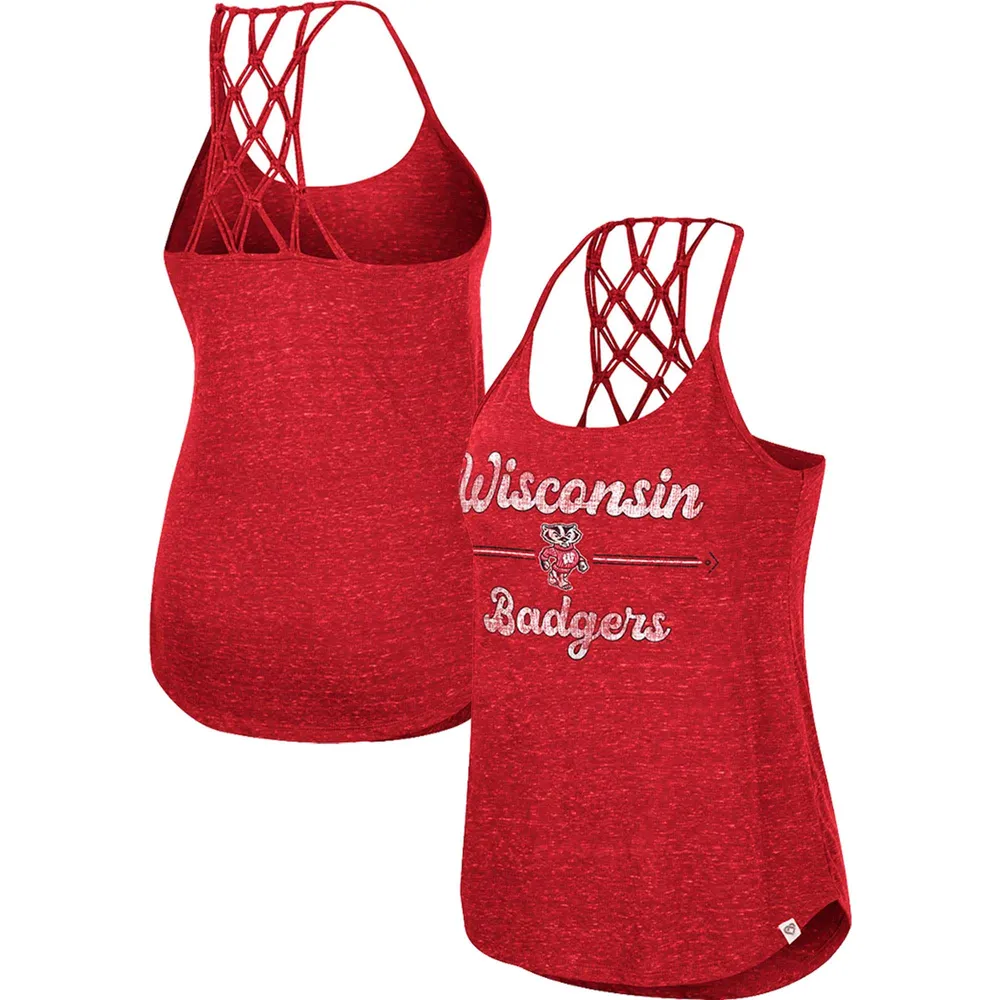 New Era Women's St. Louis Cardinals Red Throwback Tank Top