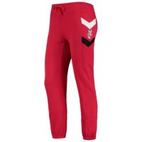 Women's Colosseum Red Wisconsin Badgers Kripke Chevron Jogger Pants