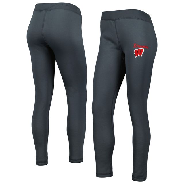 Legging en sherpa optimiste Wisconsin Badgers de Concepts Sport pour femmes