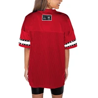 T-shirt à strass rouge Gameday Couture pour femme des Wisconsin Badgers Until Kickoff