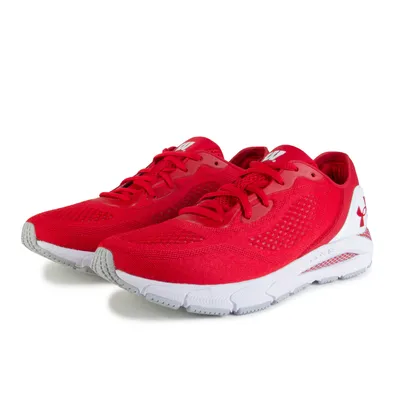 Wisconsin Badgers Under Armour Women's HOVR Sonic 5 Running Shoes - Red