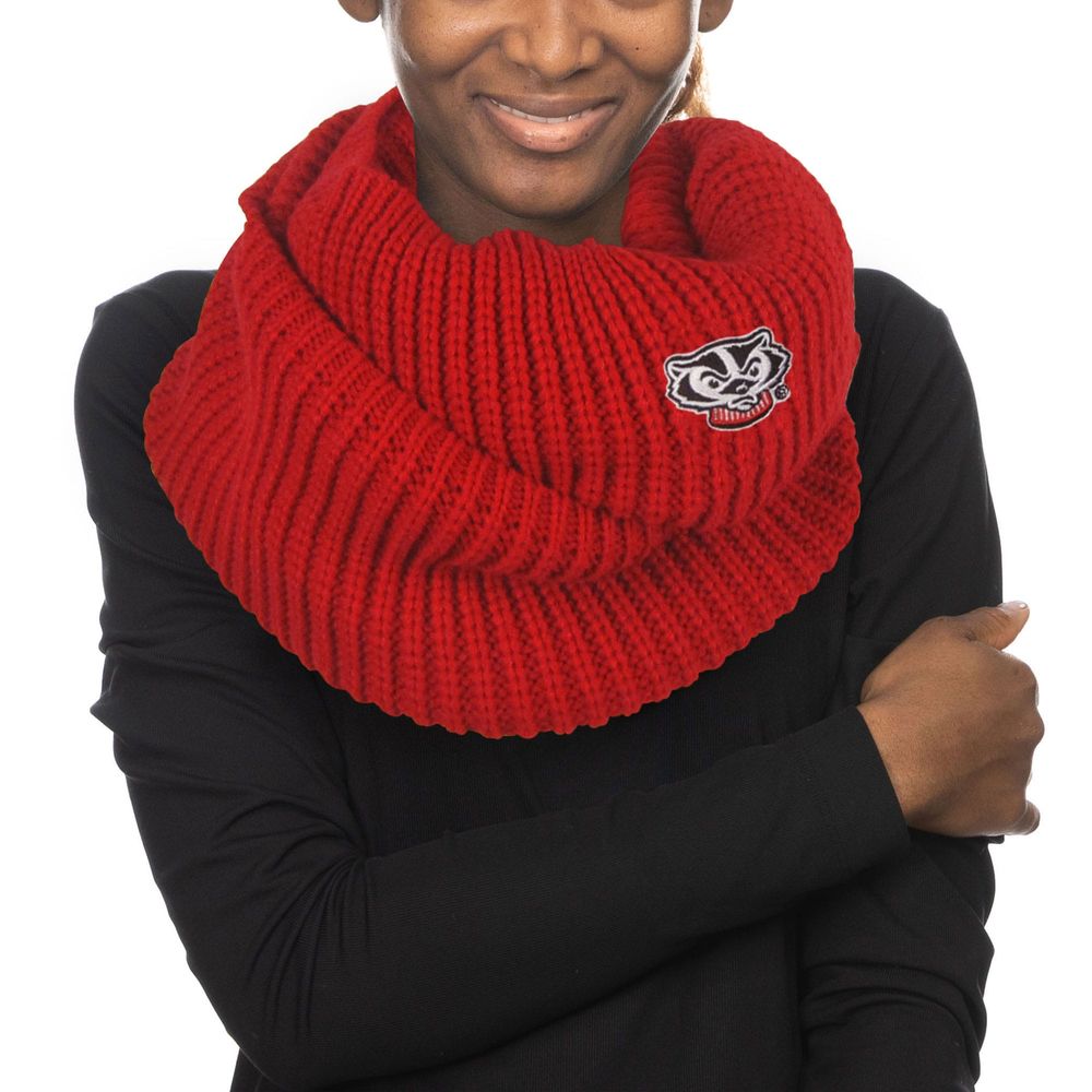 Women's ZooZatz Wisconsin Badgers Knit Cowl Infinity Scarf