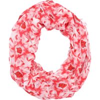 Women's ZooZatz Wisconsin Badgers Tie-Dye Infinity Scarf