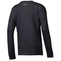 Youth Under Armour  Black Wisconsin Badgers March Madness Unity Long Sleeve T-Shirt