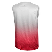 Débardeur Colosseum Wisconsin Badgers Max blanc/rouge pour jeune