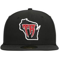 Men's New Era Black Wisconsin Timber Rattlers Authentic Collection Team Alternate 59FIFTY Fitted Hat