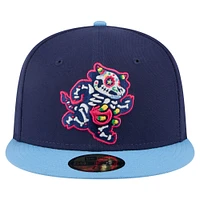 Men's New Era Navy Wisconsin Timber Rattlers Copa de la Diversión 59FIFTY Fitted Hat