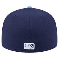 Men's New Era Navy Wisconsin Timber Rattlers Copa de la Diversión 59FIFTY Fitted Hat