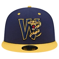 Men's New Era Navy Wisconsin Timber Rattlers Theme Night Brewers Sunday 59FIFTY Fitted Hat