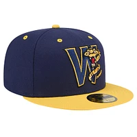 Men's New Era Navy Wisconsin Timber Rattlers Theme Night Brewers Sunday 59FIFTY Fitted Hat