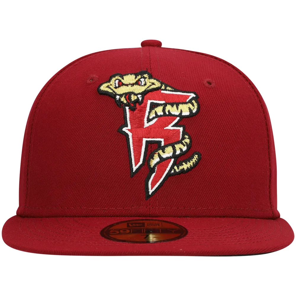 Casquette ajustée 59FIFTY pour homme Wisconsin Timber Rattlers Authentic Collection Team Home New Era rouge