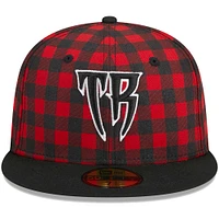 Casquette ajustée New Era pour homme Wisconsin Timber Rattlers Theme Nights Yooper 59FIFTY rouge