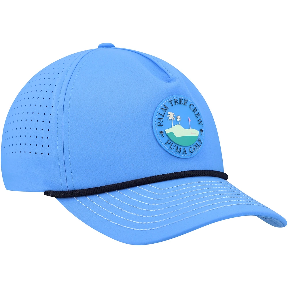 Men Puma x PTC Blue WM Phoenix Open Tech Rope Adjustable Hat