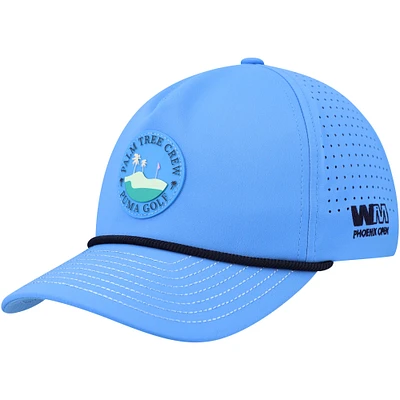 Casquette réglable en corde Puma x PTC Blue WM Phoenix Open Tech pour hommes