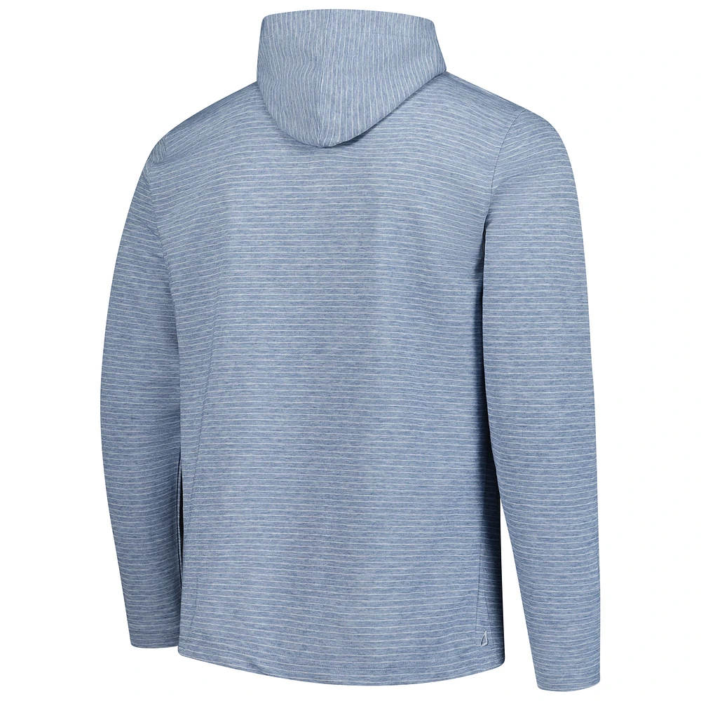 Sweat à capuche zippé quart de tour Ahead Blue WM Phoenix Open Stuart pour homme