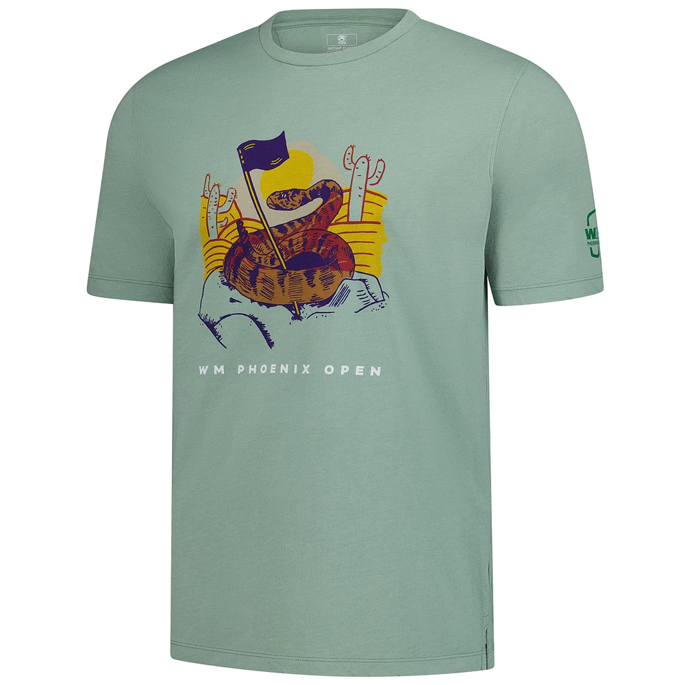 Men's Ahead  Green 2025 WM Phoenix Open Snake T-Shirt