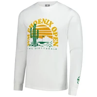 Men's Ahead  White 2025 WM Phoenix Open Silverton Long Sleeve T-Shirt