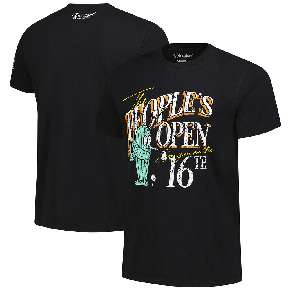 Men's Barstool Golf  Black WM Phoenix Open T-Shirt