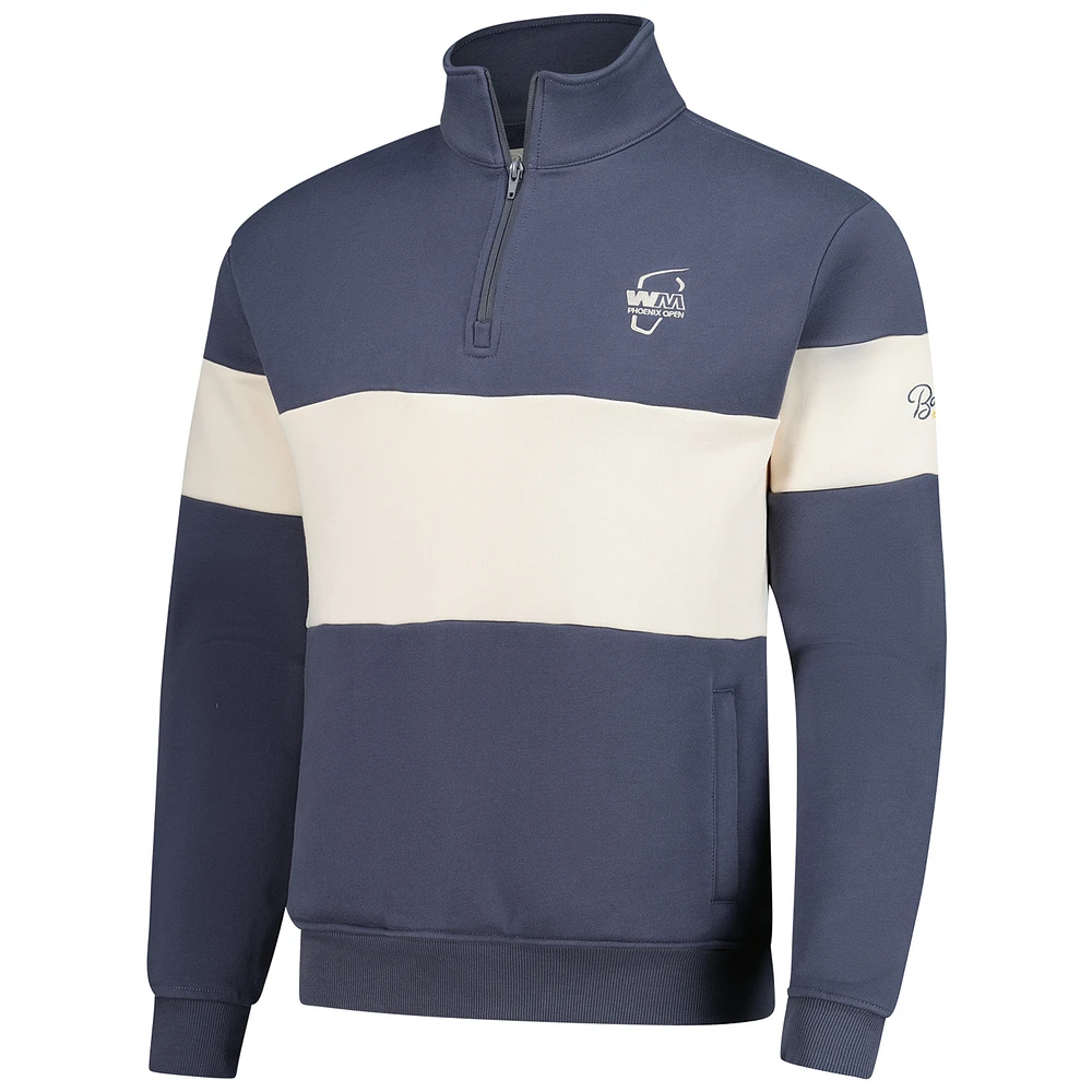 Men's Barstool Golf  Blue WM Phoenix Open Half-Zip Pullover