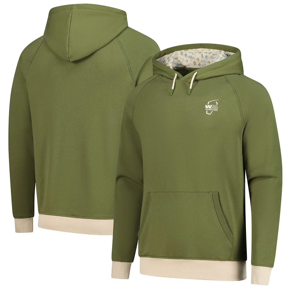 Sweat à capuche pour homme Barstool Golf Green WM Phoenix Open